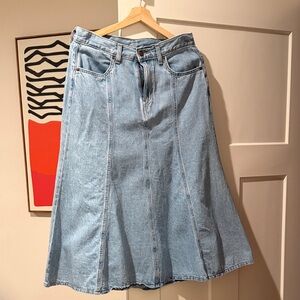 Levi’s Denim A-Line Skirt
